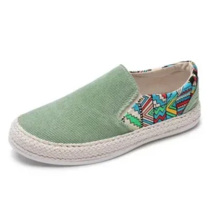 Mukeshhousehold Men'S Fashion Espadrille Sole Canvas Shoes