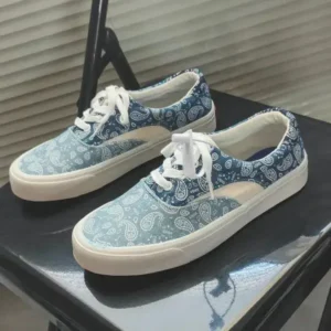 Mukeshhousehold Vintage Breathable Printed Canvas Shoes