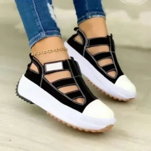 Mukeshhousehold Creative Cutout Platform Sneakers