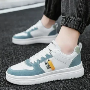 Mukeshhousehold Men Fashion Color Matching Low Top Sneakers