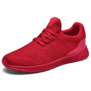 Mukeshhousehold Men Fashion Solid Color Breathable Sneakers