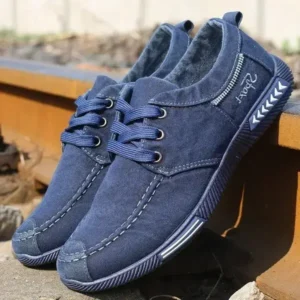 Mukeshhousehold Men Casual Breathable Low Top Canvas Shoes