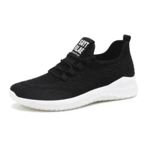 Mukeshhousehold Men Fashion Lightweight Lace-Up Breathable Sneakers