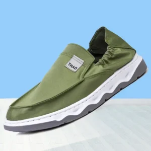 Mukeshhousehold Men Fashion Breathable Canvas Shoes