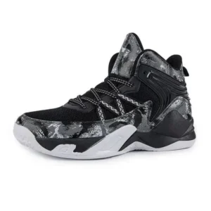 Mukeshhousehold Men Fashion Trend Breathable High Top Basketball Shoes