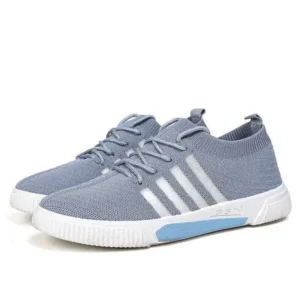 Mukeshhousehold Men'S Fashion Stripe Lightweight Breathable Low Top Sneakers