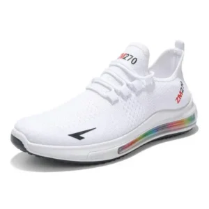 Mukeshhousehold Men'S Casual Rainbow Bottom Air Cushion Running Sneakers