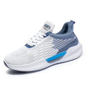 Mukeshhousehold Men'S Fashion Hollow Color Matching Breathable Running Sneakers