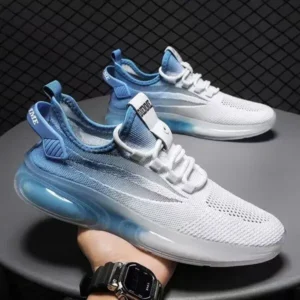 Mukeshhousehold Men'S Fashion Jelly Bottom Mesh Breathable Sneakers