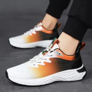 Mukeshhousehold Men'S Fashion Breathable Mesh Color Block Sneakers