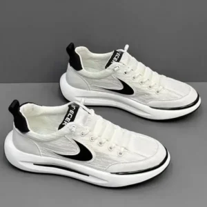 Mukeshhousehold Men Fashion Color Block Breathable Mesh Low Top Sneakers