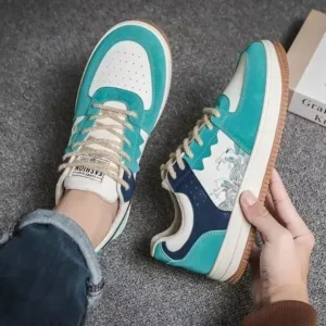 Mukeshhousehold Men'S Fashion Color Matching Breathable Sneakers