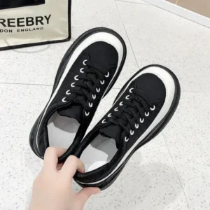 Mukeshhousehold Women Fashion Cute Platform Sneakers